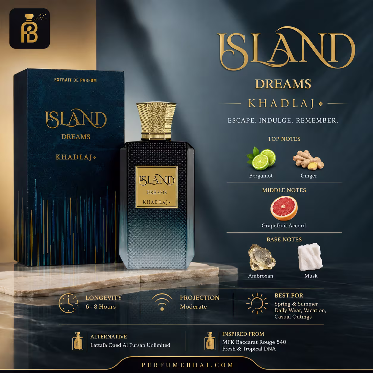 Khadlaj Island Dreams Eau De Parfum